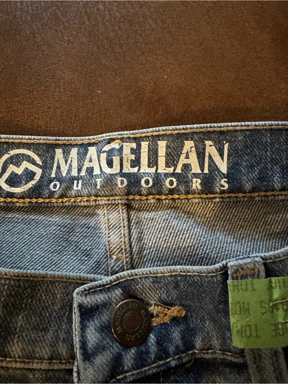 Magellan Outdoors Men's Denim Jeans Bootcut 36 x 32 Excellent Used Condition!